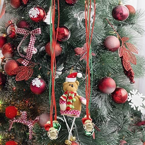 ABOOFAN Karácsonyi Csengő Nyaklánc 36 Jingle Bell Nyakláncok, Ünnep, Nyakláncok, Karácsonyi Kellékek Ünnepi Buli Otthon Dekoráció