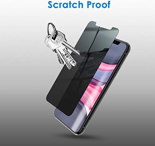 JETech iPhone 11 Adatvédelmi képernyővédő fólia, illetve az Ultra Slim Esetben Csomag