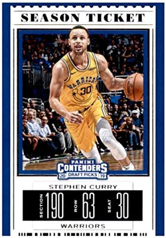 2019-20 Panini Versenyző-Tervezet Csákány Bérlet 48 Stephen Curry Golden State Warriors Kosárlabda Trading Card