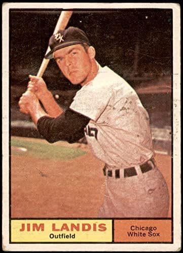 1961 Topps 271 Jim Landis Chicago White Sox (Baseball Kártya) GD+ White Sox