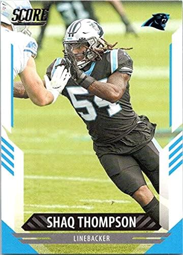 2021 Pontszám 201 Shaq Thompson Carolina Panthers NFL Labdarúgó-Trading Card