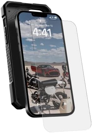 URBAN ARMOR GEAR UAG iPhone 14 Plusz Esetben 6.7 Pathfinder Fekete - Kompatibilis MagSafe védőburkolat & 6.7 Prémium Edzett Üveg Pajzs Plusz