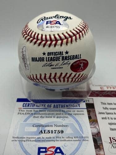 Ryan Howard Philadelphia Phillies Aláírt Autogramot OMLB Baseball PSA DNS-SZÖVETSÉG - Dedikált Baseball