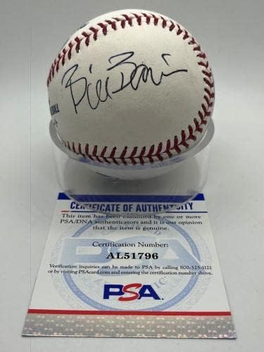 Doug Creek Bill Bavasi Angyalok Mariners Aláírt Autogramot MLB Baseball PSA DNS - Dedikált Baseball