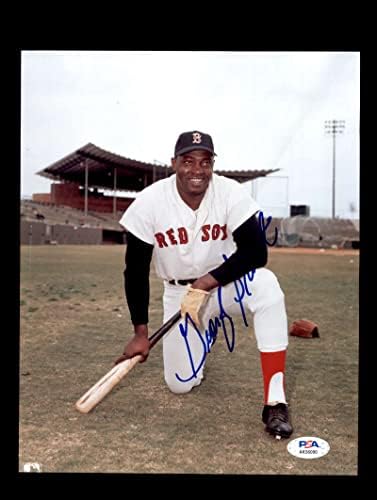 George Scott PSA DNS Aláírt 8x10 Fotó Autogramot Red Sox