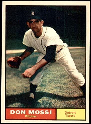 1961 Topps 14 Nem Mossi Detroit Tigers (Baseball Kártya) NM Tigrisek