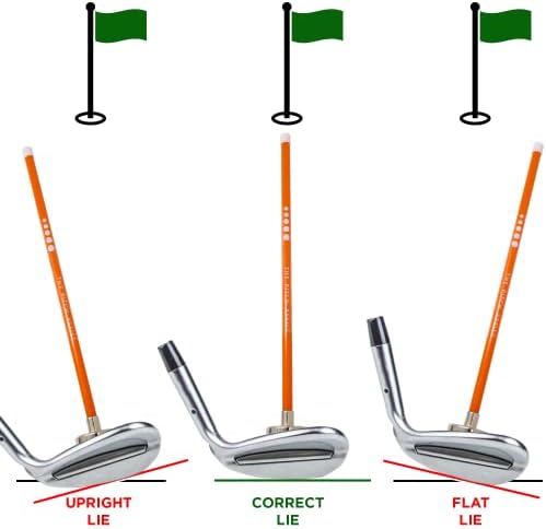 Golf Igazítás Rudak: Mágneses Club Igazítás Stick Bizonyítja Megfelelő Golf Swing Célja, Golf Képzési Támogatás Mágnes Hazugság