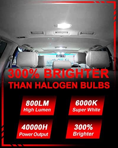 LED Lámpa Készlet Csomag Csere Nissan Pathfinder 1996 1997 1998 1999 2000 2001 2002 2003 2004, Szuper Fényes Fehér 6000K Rendszám Izzók