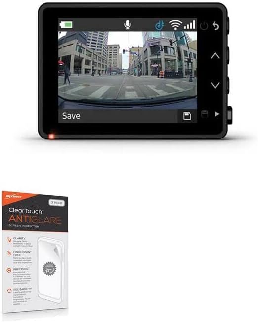 BoxWave képernyővédő fólia Kompatibilis Garmin Kamera 57 (Screen Protector által BoxWave) - ClearTouch csillogásmentes (2 Csomag),