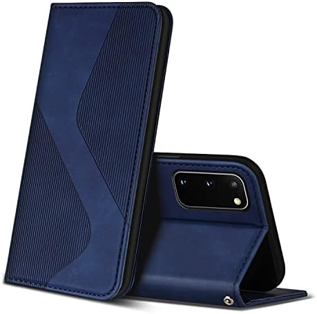 ZONNAVI tok Samsung Galaxy S20 Tárca az Esetben a Kártya Birtokosának, Prémium PU bőrtok [Mágneses] [Megtekintése Álljon], Ütésálló