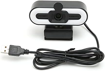 753 HD 1080p felbontású Webkamera, USB 30FPS LED Web Kamera, Mikrofon, Laptop, Asztali, Nagy Felbontású Webkamera Live Streaming