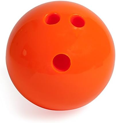 Bajnok Sport Műanyag Bowling Golyó: Gumírozott Puha Labda a Képzés & Gyerek Játékok, Narancs