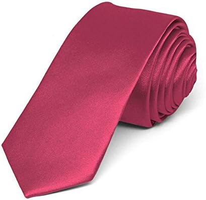 tiemart Sovány egyszínű Nyakkendő, 2 Szélesség