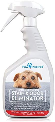 Mancs Ihletett Pet Enzim Tisztító Spray | Enzimatikus Tisztító Kutyák számára, Megszünteti a Kutya Vizelet Szaga | Enzimatikus Tisztító