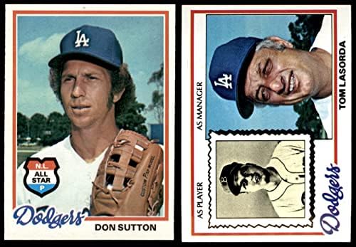 1978 Topps Los Angeles Dodgers Csapat készen áll a Los Angeles Dodgers (Set) NM Dodgers