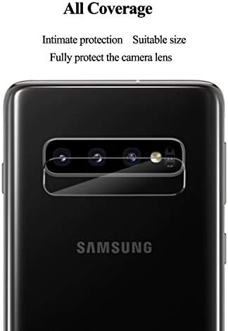 Omio Samsung Galaxy S10 Plusz a Kamera Lencséjét Védő 3 Csomag Edzett Üveg kijelző Védő fólia, Nagy Felbontású Lencse Védő tok Galaxy