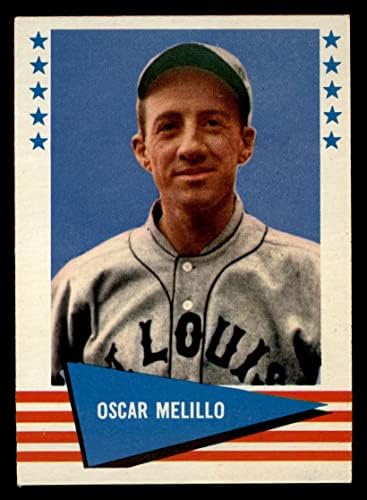 1961 Fleer 127 Oscar Melillo St. Louis Browns (Baseball Kártya) EX/MT Browns
