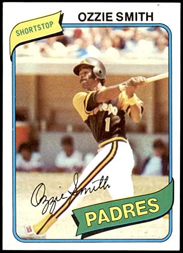 1980 Topps 393 Ozzie Smith San Diego Padres (Baseball Kártya) NM+ Padres