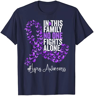 Lupus Tudatosság Hónapja Lila Szalag T-Shirt
