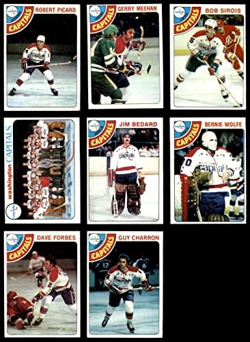 1978-79 Topps Washington Capitals Csapatát Meghatározott Washington Capitals-Hockey (Set) VG/EX+ Capitals-Hoki