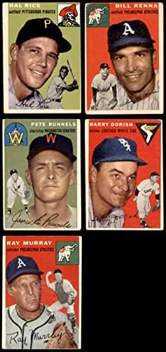 1954 Topps Baseball 25 Kártya Starter Set/Sok (Baseball Szett) JÓ