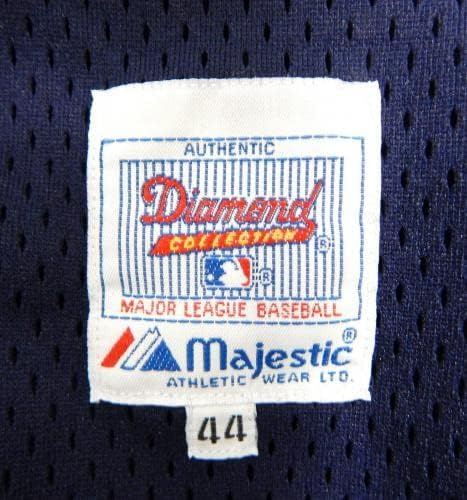 1986-93 Houston Astros Üres Játék Kiadott Haditengerészet Jersey gyakorlást 44 DP29768 - Játék Használt MLB Mezek