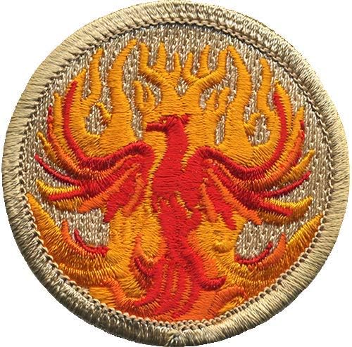Phoenix Járőr Patch - Cserkészek pedig Scouters