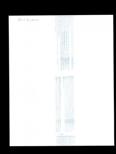 Bert Blyleven PSA DNS Aláírt 8x10 Fotó Autogramot Kalózok - Dedikált MLB Fotók