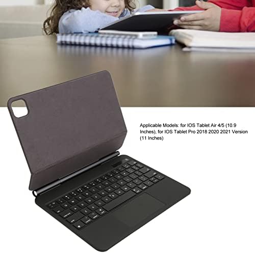 Dpofirs BT Billentyűzet Esetében OS Tabletta a Levegő 4 5, Ultra Vékony, Háttérvilágítású Billentyűzet OS Tabletta Pro 2018 2020