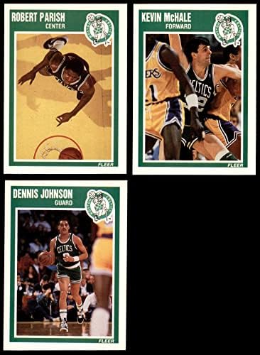 1989-90 Fleer Boston Celtics Szinte Teljes Csapat készen áll a Boston Celtics (Set) NM/MT Celtics