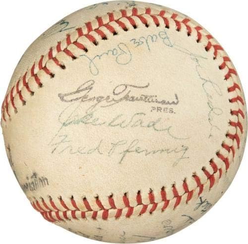 Legkorábbi Ismert 1939 Stan Musial Előtti Újonc All Star Játék Dedikált Baseball PSA DNS - Dedikált Baseball