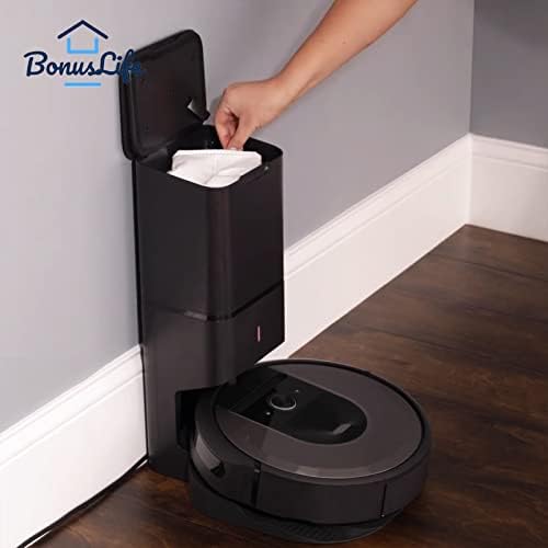 BonusLife 10-Pack Vákuum-Zsák az iRobot Roomba Tiszta Bázis I/S/J Sorozat Piszkos Rendelkezésére Tisztább Dustbags pótalkatrészek