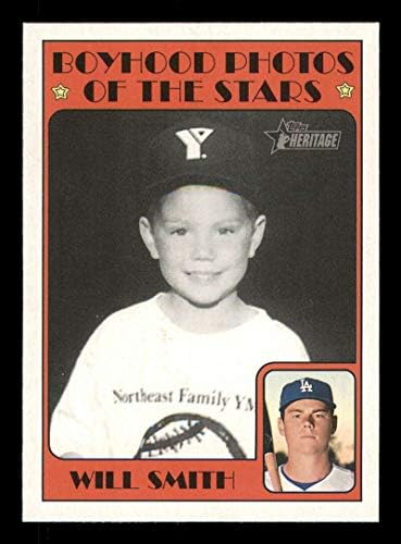 2021 Topps Örökség 269 Will Smith Gyerekkori Fotók Los Angeles Dodgers MLB Baseball Trading Card