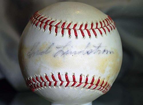 Freddie Lindstrom Szövetség Feeney Nemzeti Liga Autogramot Baseball Hiteles, Aláírt - Dedikált Baseball
