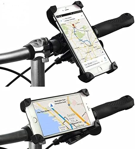 Kerékpár Telefon Tartót Motoron Telefon Mount Állítható Handbear Motorkerékpár Telefon Mount Kompatibilis iPhone & Android mobil Telefonok(B)