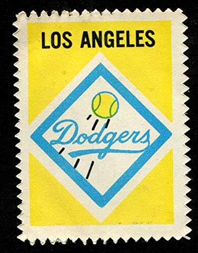 1962 Topps Dodgers Jelkép Los Angeles Dodgers (Baseball Kártya) EX/MT Dodgers