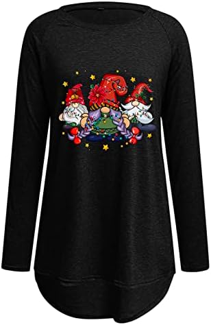 Női Karácsonyi Baseball Póló, Vicces Grafikus Póló, Karácsonyi Nyomtatott Alkalmi T-Shirt Póló Maximum