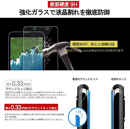 iitrust C03496-C-TM Android Egy S5 Üveg Film, Japán Anyag, Edzett Üveg LCD-Védő Fólia, 2, Kör Szélén Befejezés