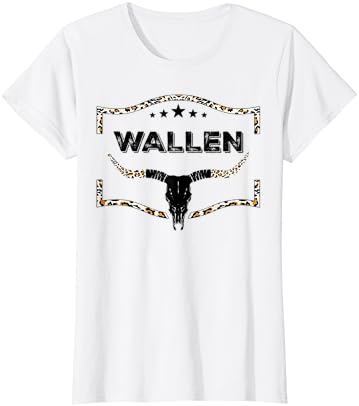 Wallen Western Ing Wallen Bullhead Tee Cowboy Wallen Póló