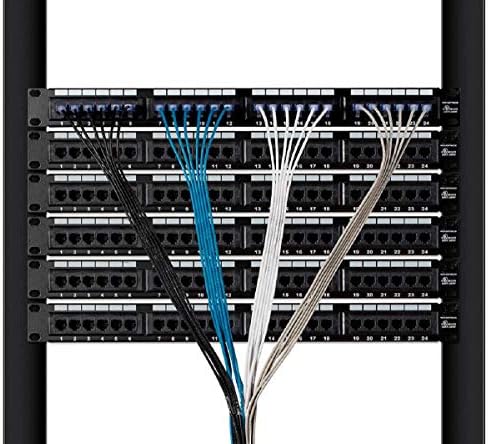 Monoprice Cat6A Ethernet Patch Kábel 3 Méter - Fekete | Hálózat, Internet, Kábel - RJ45, 550Mhz, UTP, Tiszta, Csupasz Réz Drót,