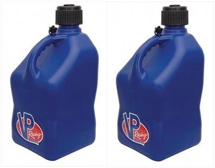 VP Racing Üzemanyagok Motorsport 5 Literes Szögletes Műanyag Utility Kancsó, Kék (2 Csomag)