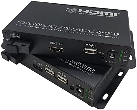 Transwan KVM Rost HDMI Extender & USB (Billentyűzet & Egér), majd az IR Jel 2 Kilométerre MM Szálak vagy 20 Kilométerre SM Optikai,