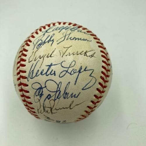 1988 Wrigley Field Méltányos All Star Játék Dedikált Baseball Ernie Bankok SZÖVETSÉG COA - Dedikált Baseball