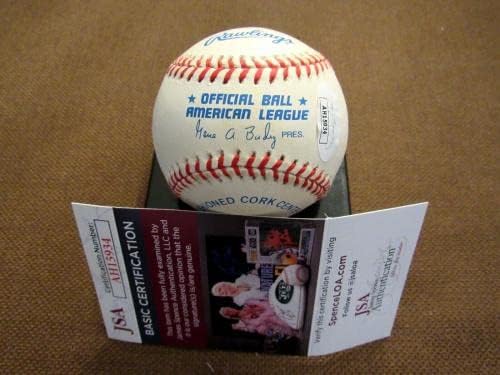 Gil Mcdougald 1951 A. l. Roy Ny Yankees Aláírt Auto Vintage Oal Baseball Szövetség - Dedikált Baseball
