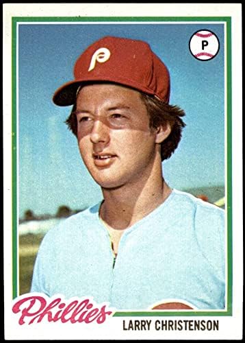1978 Topps 247 Larry Christenson Philadelphia Phillies (Baseball Kártya) NM Phillies