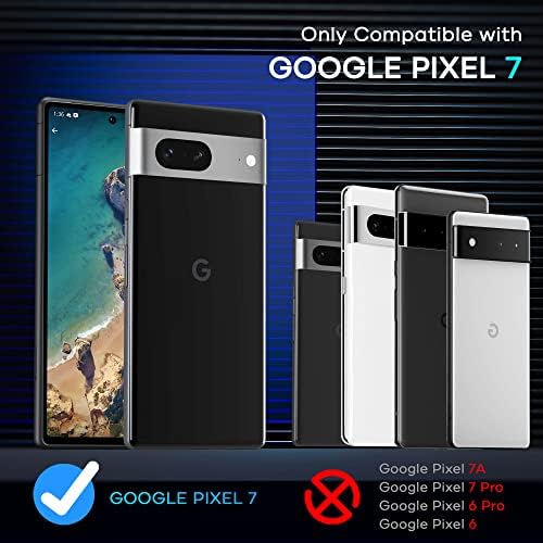 AACL [4-Pack] Pixel 7 Képernyő Védő Google Pixel 7 5G [Nem Üveg] Képernyő Védő Pixel 7 Hibrid Film [7H][Ujjlenyomat-Kompatibilis][Alignment
