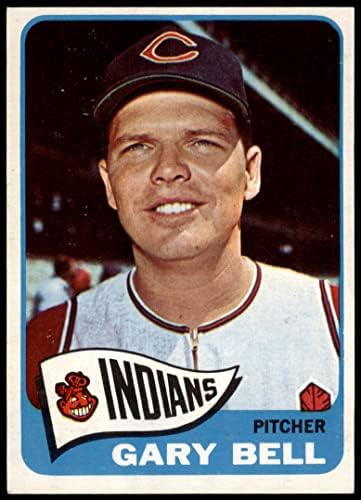 1965 Topps 424 Gary Bell Cleveland indians (Baseball Kártya) EX Indiánok