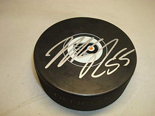 Nick Schultz Aláírt Philadelphia Flyers Jégkorong Dedikált 1B - Dedikált NHL Korong