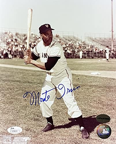 Monte Irvin Aláírt 8x10-es New York Baseball Fotó SZÖVETSÉG