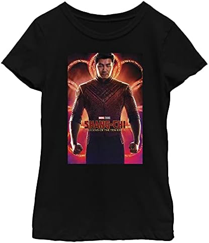Marvel Shang Chi Poszter Lány Solid Crew Tee